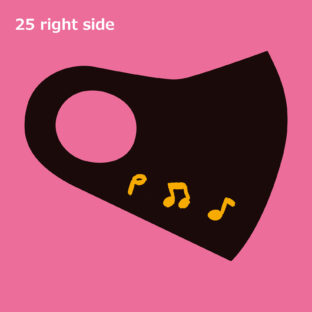 くまもとクリエイターズ　マスク　25　音楽のある風景