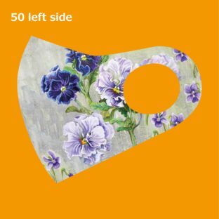 くまもとクリエイターズ　マスク　50　お喋りパンジー