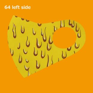 くまもとクリエイターズ　マスク　64　イエロードロドロ