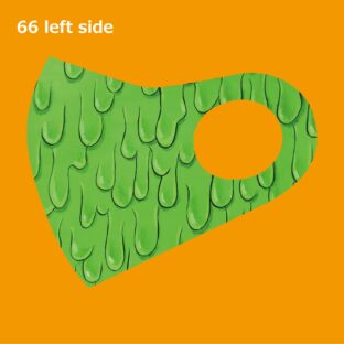 くまもとクリエイターズ　マスク　66　グリーンドロドロ